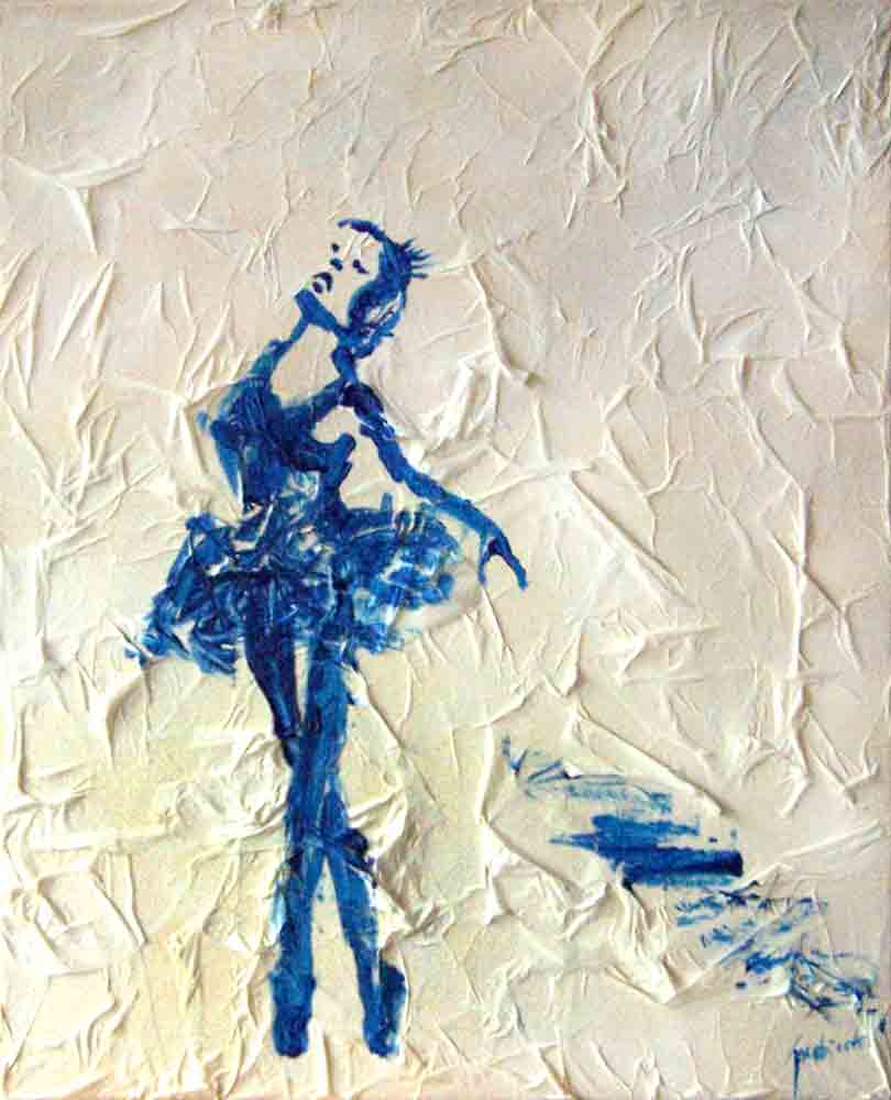 Danseuse bleue